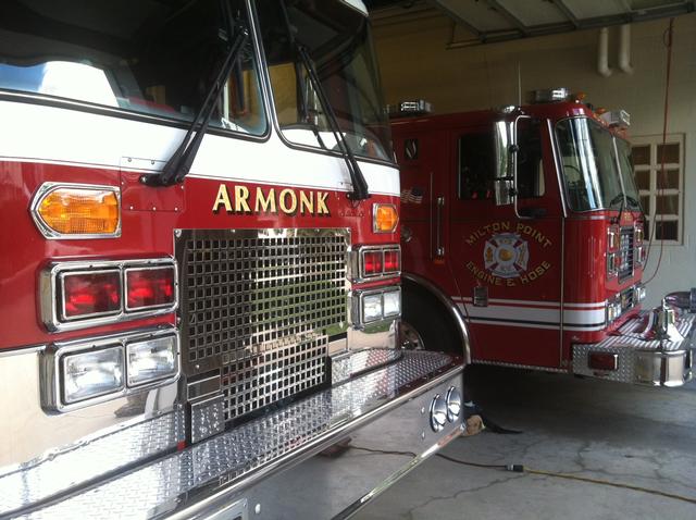 A tanker from Armonk was requested to standby in our Milton Fire House for the duration of a water main break which left parts of the city without working hydrants 9/5/13